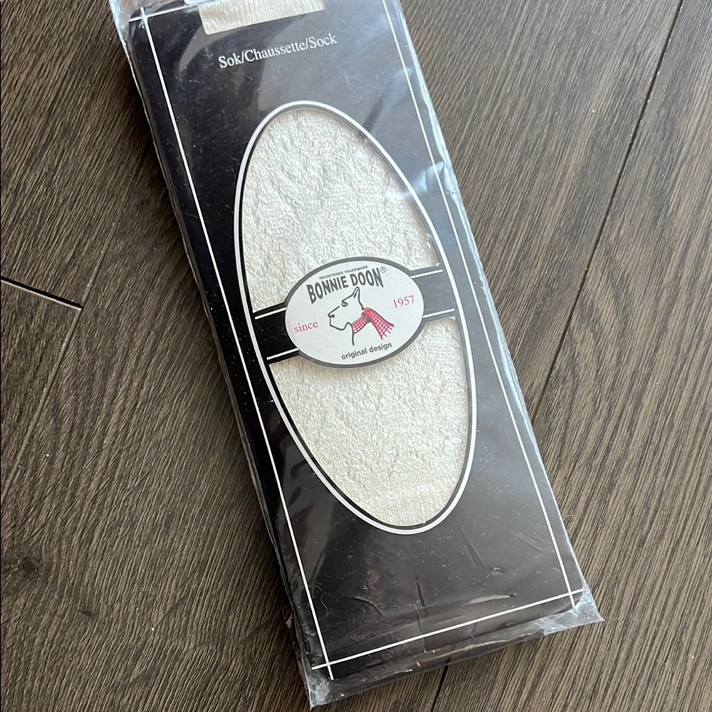 Ivory vintage lace socks from 90’s